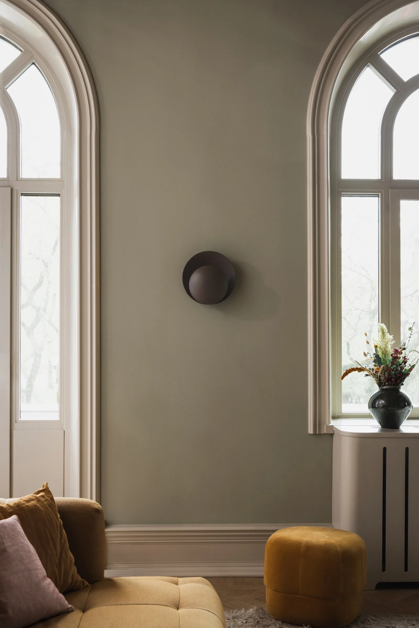 Orbit φωτιστικό τοίχου, Μόκα Globen Lighting