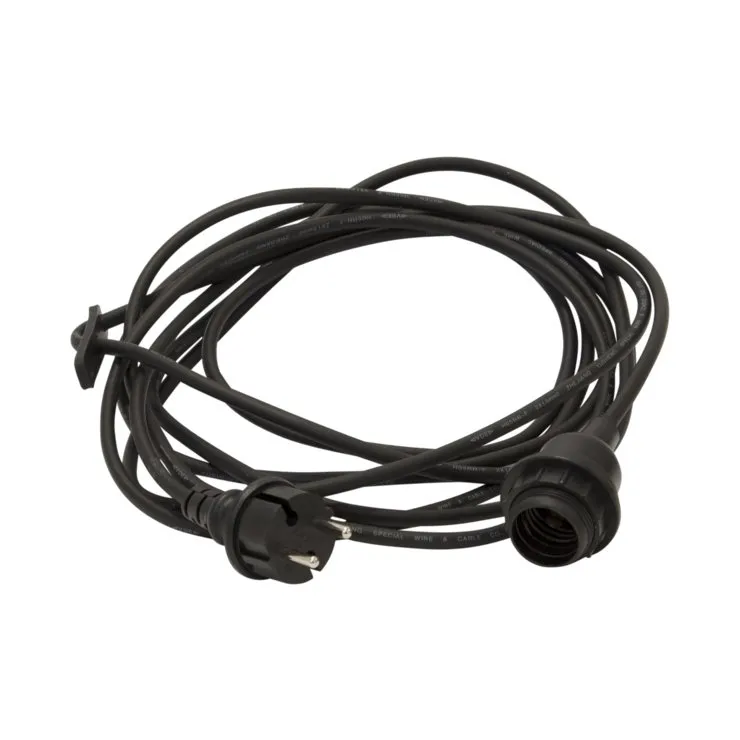 Ανάρτηση φωτιστικού outdoor IP44, μαύρο Globen Lighting