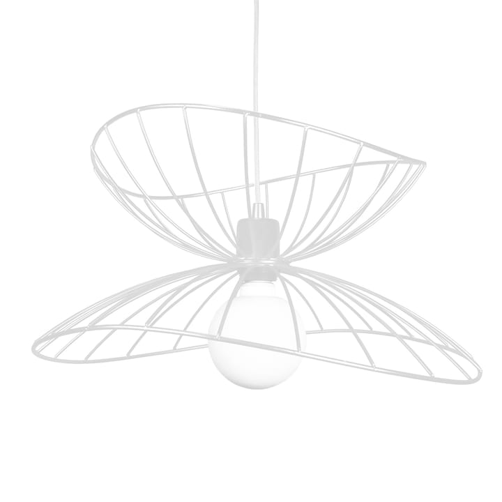Ray φωτιστικό οροφής Ø 45 cm - λευκό - Globen Lighting