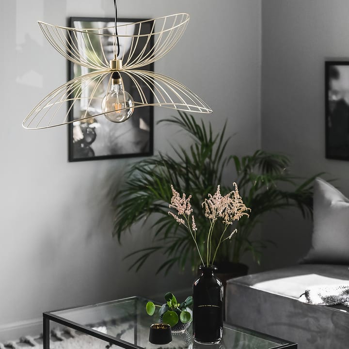 Φωτιστικό οροφής Ray Ø70 cm, ορείχαλ�κος Globen Lighting