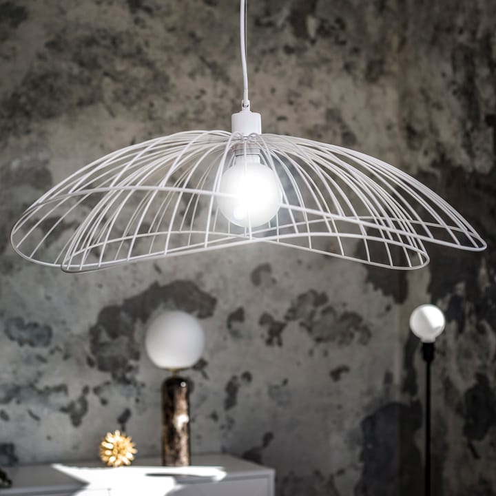 Φωτιστικό οροφής Ray Ø70 cm, λευκό Globen Lighting