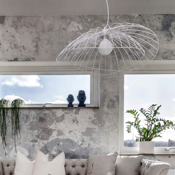 Φωτιστικό οροφής Ray Ø70 cm, λευκό Globen Lighting