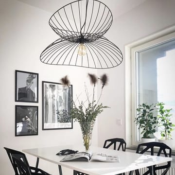 Φωτιστικό οροφής Ray Ø70 cm - μαύρο - Globen Lighting