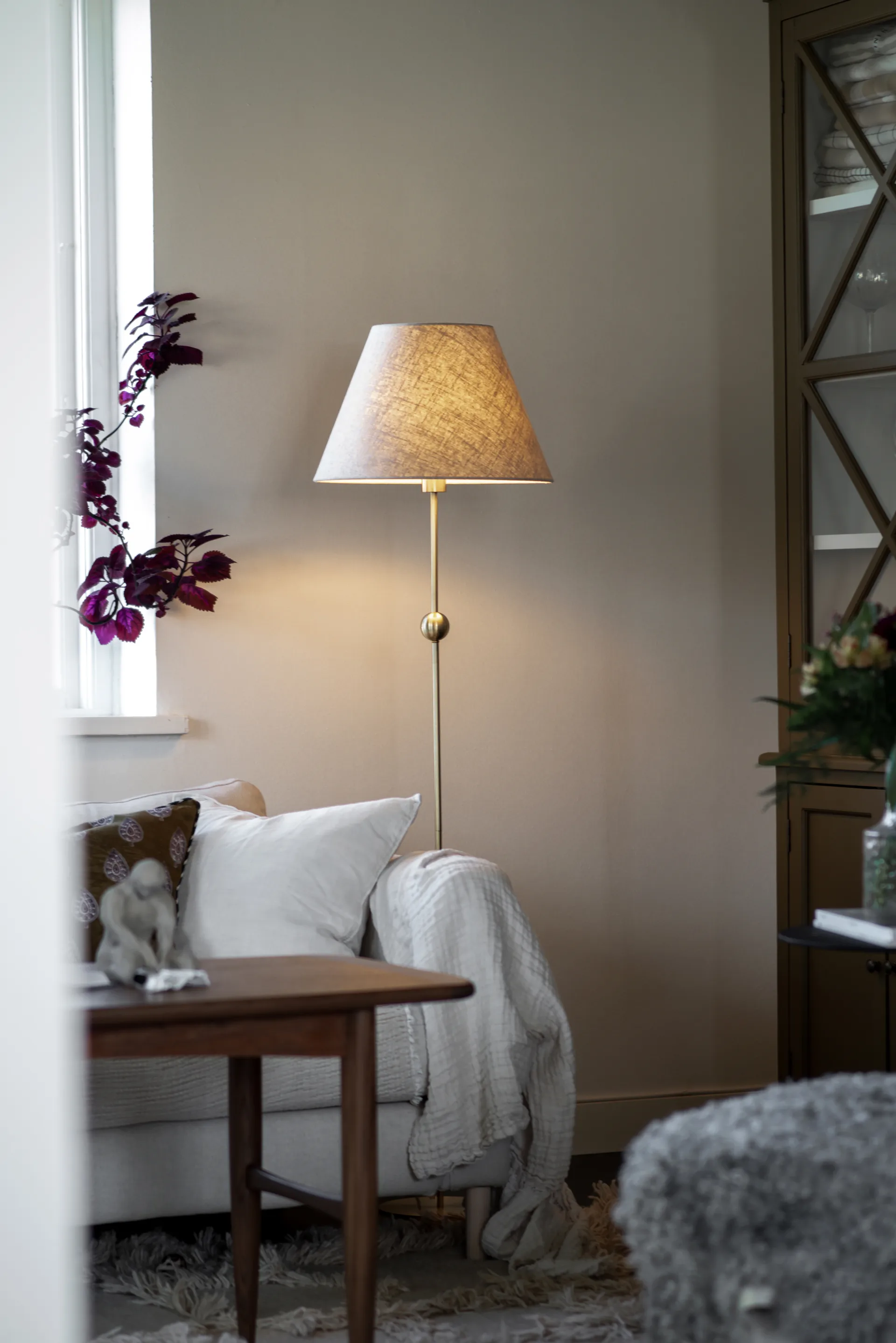 Αμπαζούρ Sigrid 40, Μπεζ Globen Lighting
