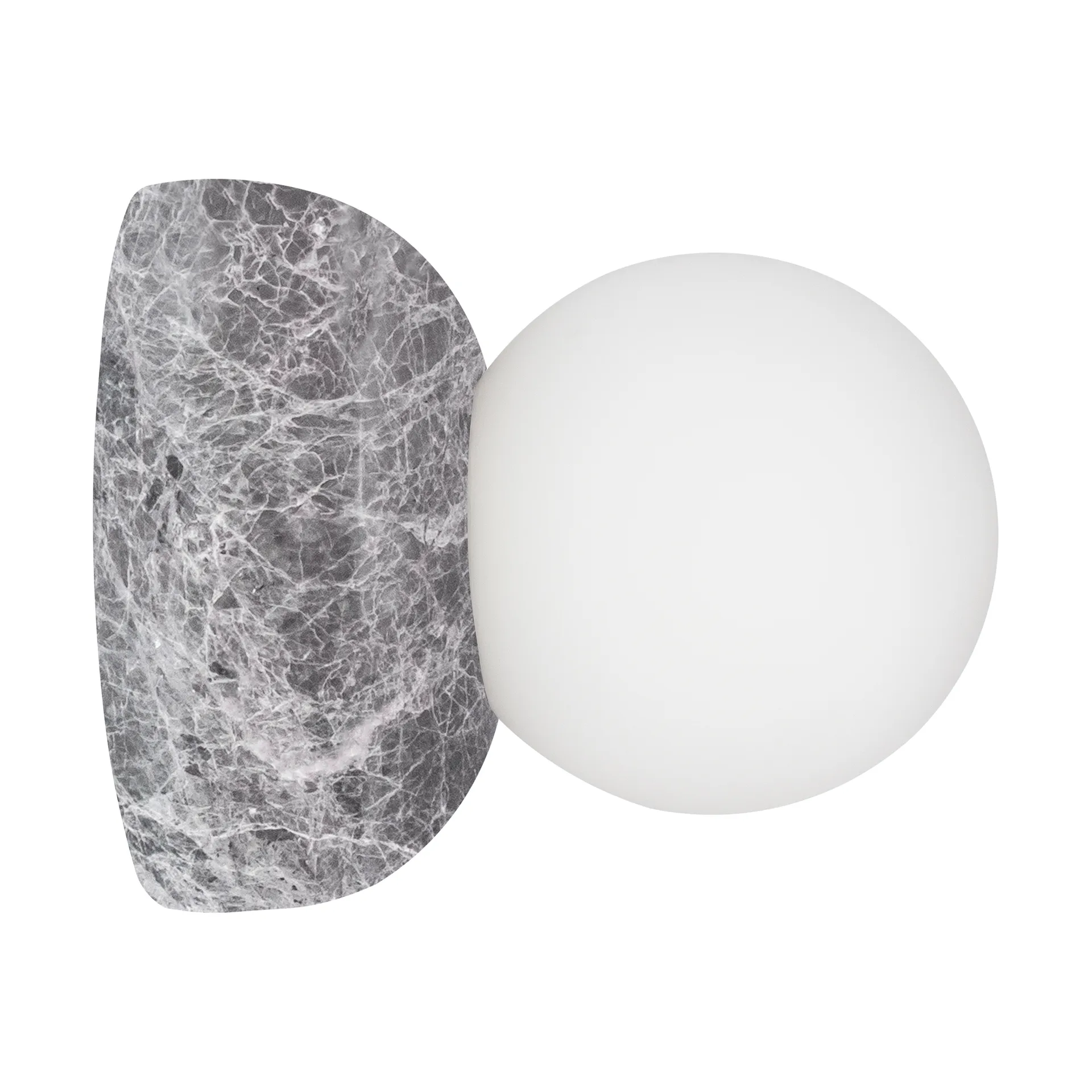 Torrano απλίκα/πλαφονιέρα 13 εκ., Γκρι Globen Lighting