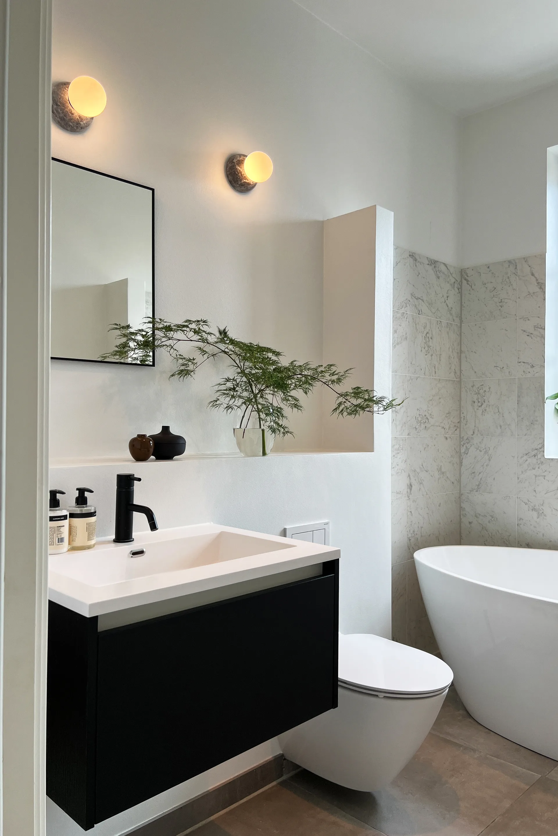 Torrano απλίκα/πλαφονιέρα 13 εκ., Γκρι Globen Lighting