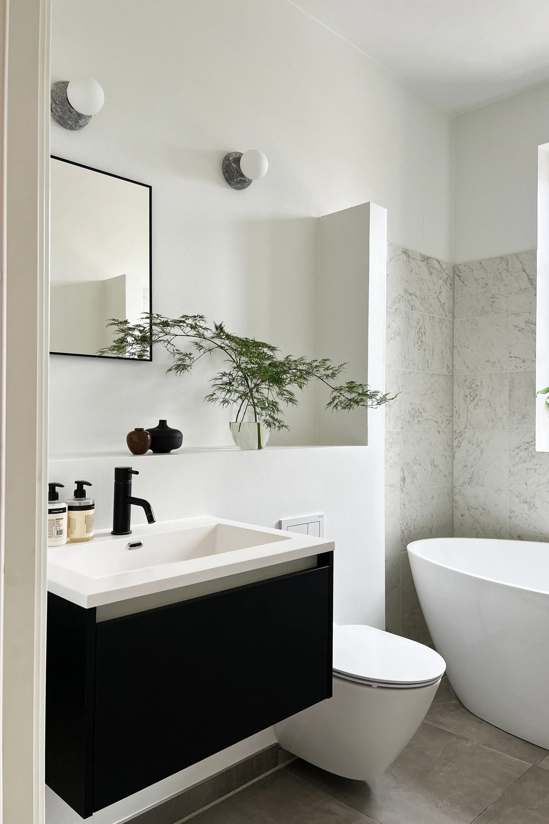 Torrano απλίκα/πλαφονιέρα 13 εκ., Γκρι Globen Lighting