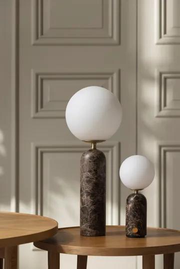 Torrano φορητό επιτραπέζιο φωτιστικό - Καφέ μάρμαρο - Globen Lighting