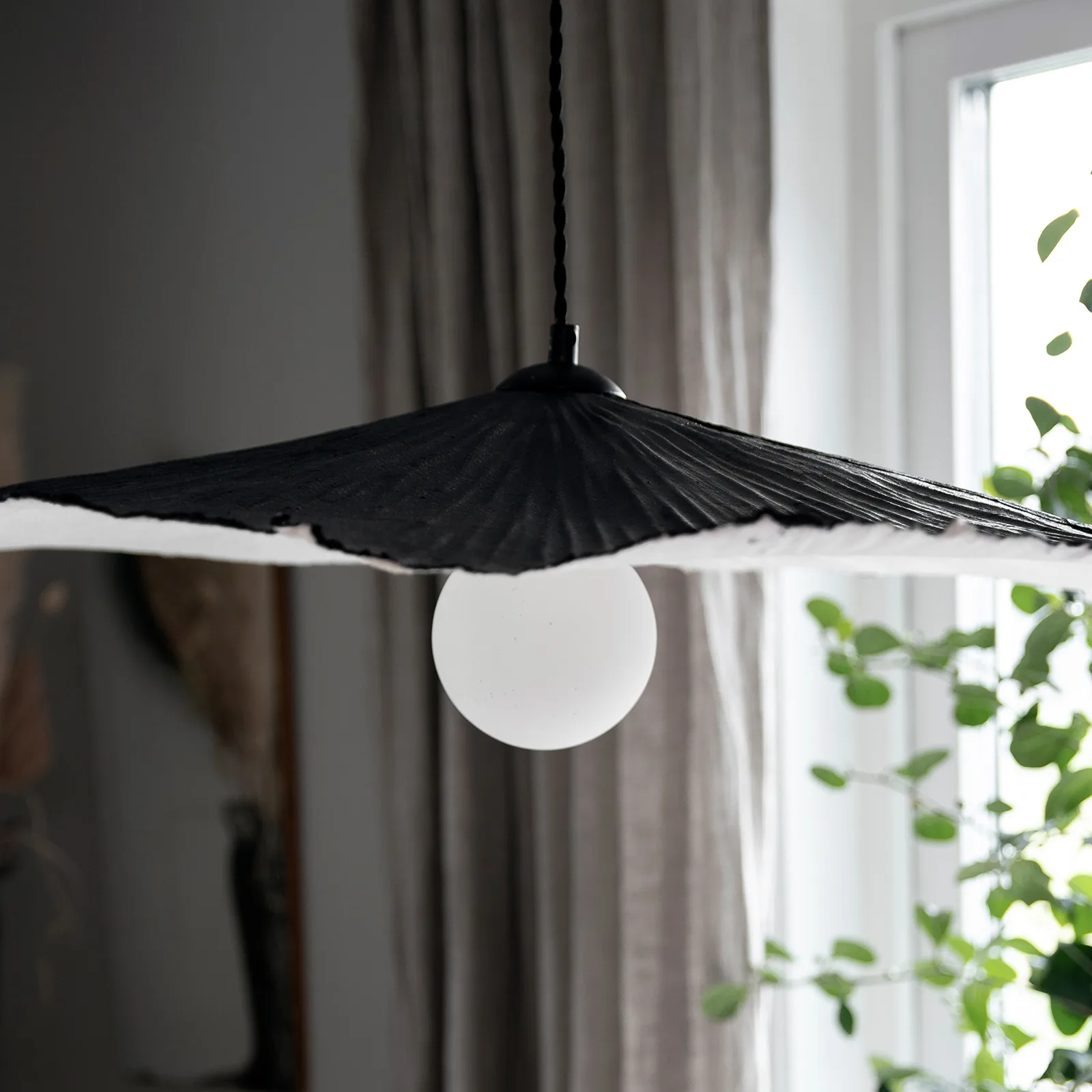 Tropez κρεμαστό φωτιστικό 82 cm, Μαύρο Globen Lighting
