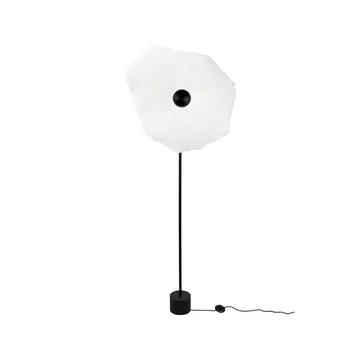 Φωτιστικό δαπέδου Tropez - Nature, black stand - Globen Lighting