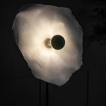 Φωτιστικό δαπέδου Tropez - Nature, black stand - Globen Lighting