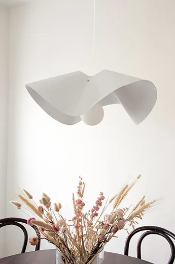 Volang Κρεμαστά φωτιστικά Ø 50 cm - Λευκό - Globen Lighting