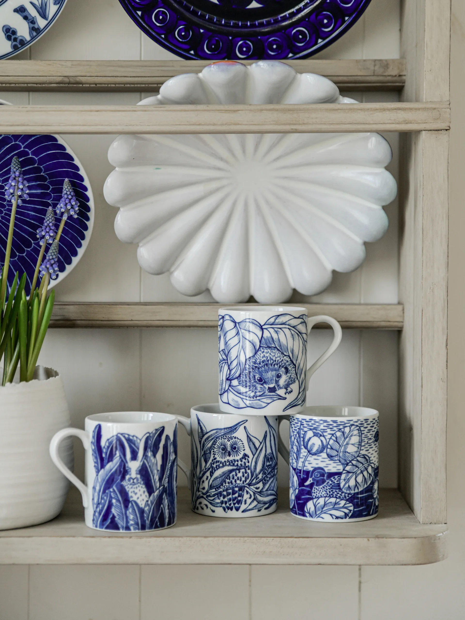 Owls at night κούπα 35 cl, Πολύχρωμο Götefors Porslin