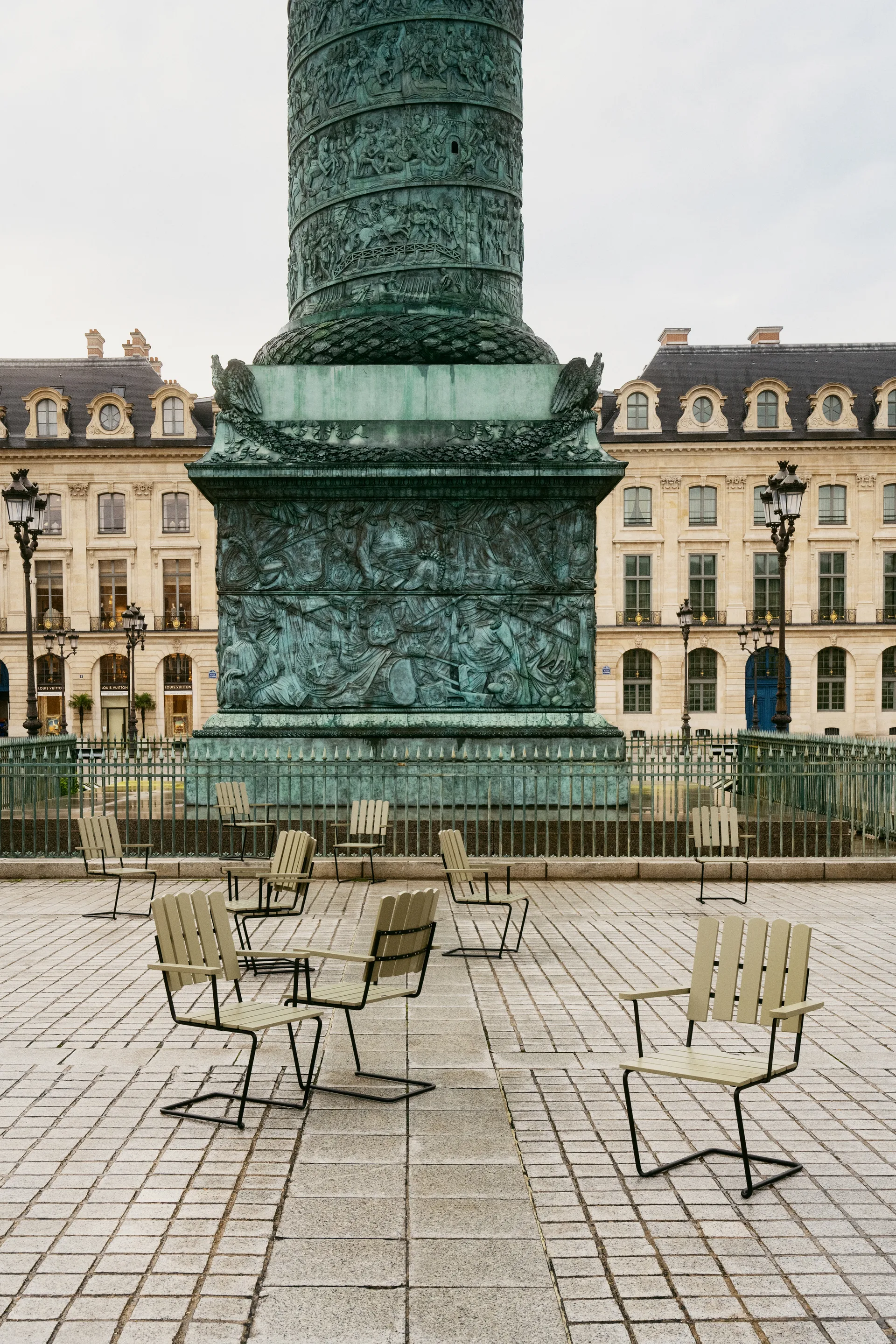 Πολυθρόνα A2, Ανοιχτό πράσινο δρυς-μαύρο Grythyttan Stålmöbler