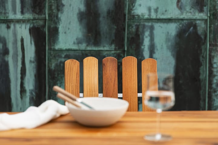 Πολυθρόνα A2, Teak -βάση γαλβανισμένη εν θερμώ Grythyttan Stålmöbler