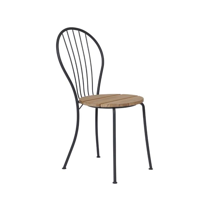 Καρέκλα Akleja - Teak-σκούρο γκρι βάση - Grythyttan Stålmöbler