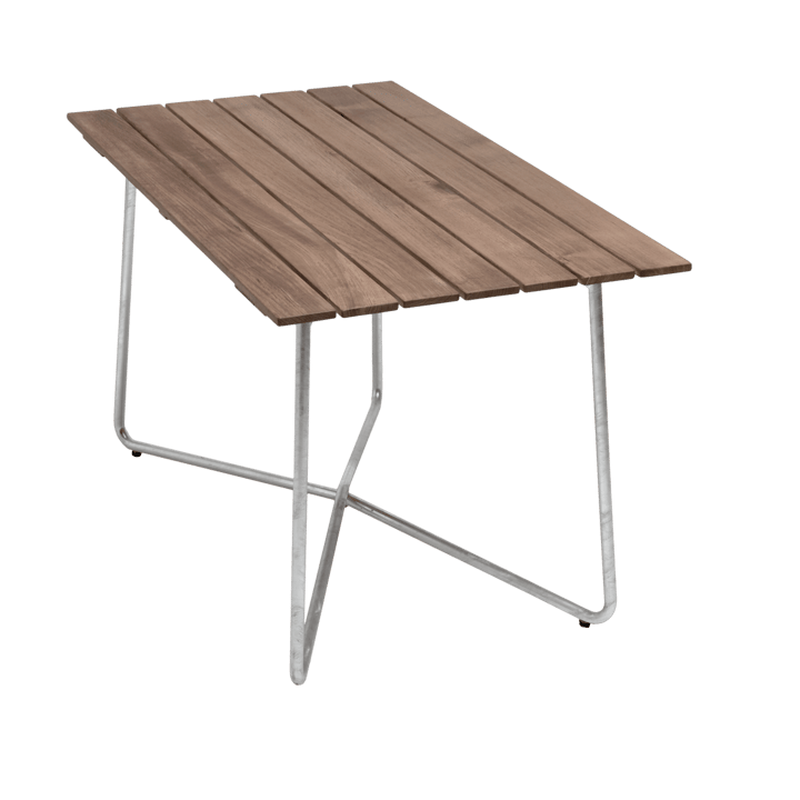 Τραπέζι B25A - Teak -βάση γαλβανισμένη εν θερμώ - Grythyttan Stålmöbler