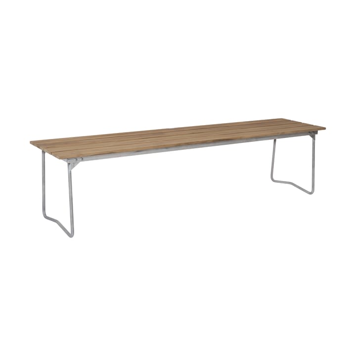 Πάγκος Bänk 9 - Teak-170 cm-θερμό γαλβανισμένο - Grythyttan Stålmöbler