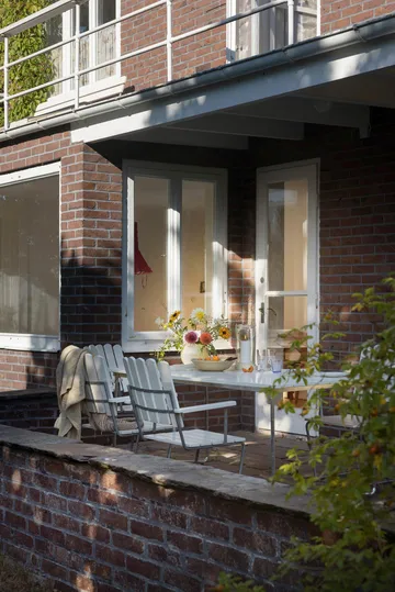 Σετ τραπεζαρίας Grythyttan λευκό B31 170 cm + 6τμχ A2 - Grythyttan Stålmöbler