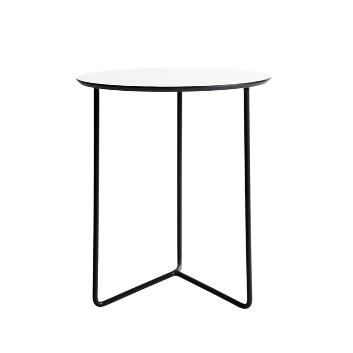 High Tech τραπέζι ø60 cm - Λευκή-μαύρη βάση - Grythyttan Stålmöbler