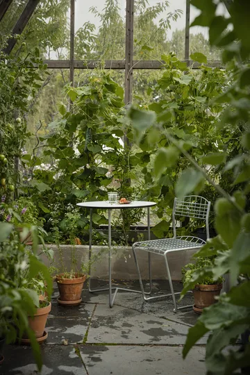 Σετ τραπεζαρίας High Tech - Ø60 cm - Grythyttan Stålmöbler