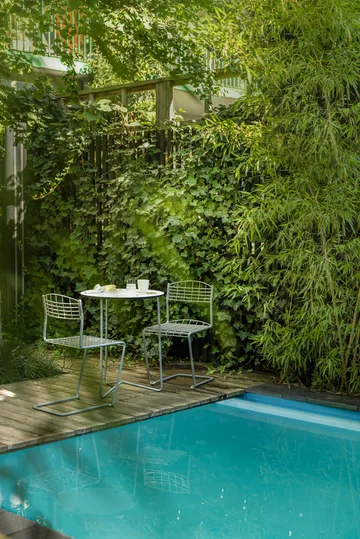 Σετ τραπεζαρίας High Tech - Ø60 cm - Grythyttan Stålmöbler