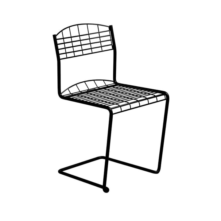 High Tech καρέκλα - Μαύρο - Grythyttan Stålmöbler
