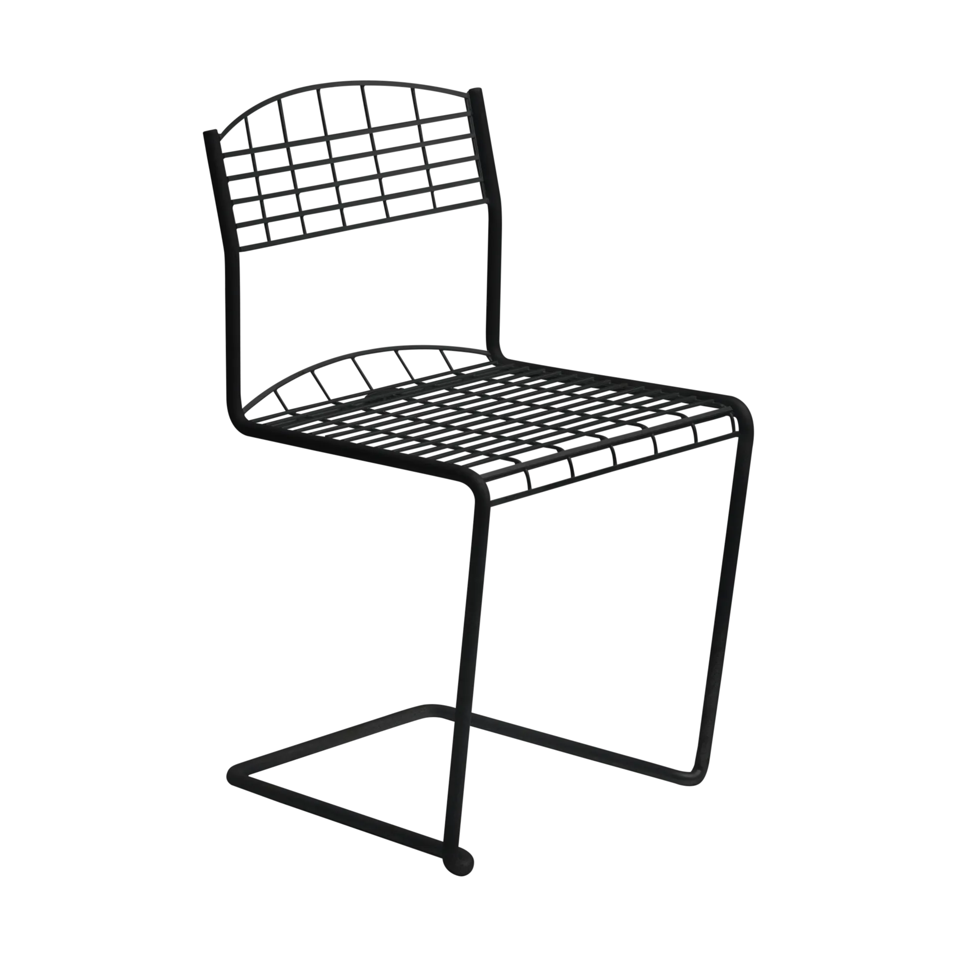 High Tech καρέκλα, Μαύρο Grythyttan Stålmöbler