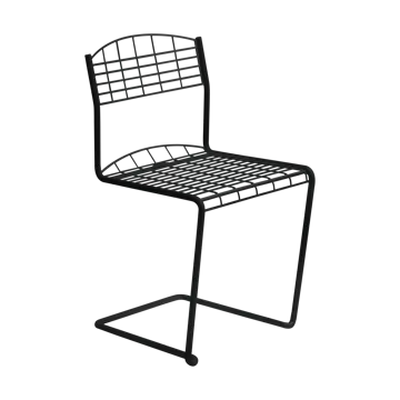 High Tech καρέκλα - Μαύρο - Grythyttan Stålmöbler