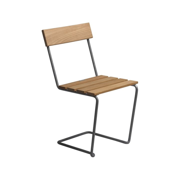 Καρέκλα Stol 1 - Teak -βάση γαλβανισμένη εν θερμώ - Grythyttan Stålmöbler