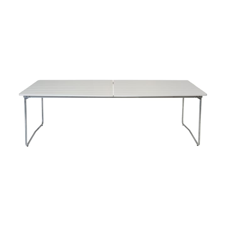 Table B31 τραπέζι φαγητού 230 εκ. - Λευκή βαμμένη δρυς-γαλβανισμένα πόδια - Grythyttan Stålmöbler