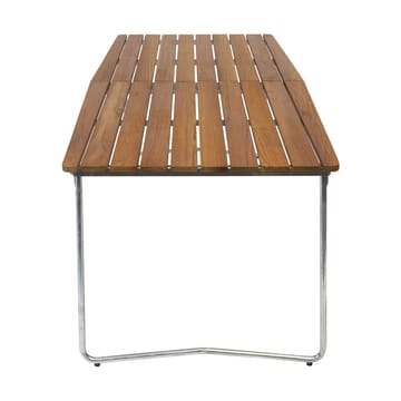 Table B31 τραπέζι φαγητού 230 εκ. - Ανεπεξέργαστο ξύλο τικ - γαλβανισμένα πόδια - Grythyttan Stålmöbler
