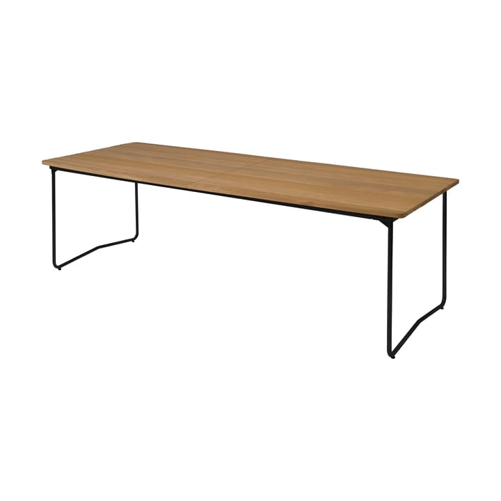 Table B31 τραπέζι φαγητού 230 εκ., Λαδωμένη δρυς-μαύρο Grythyttan Stålmöbler
