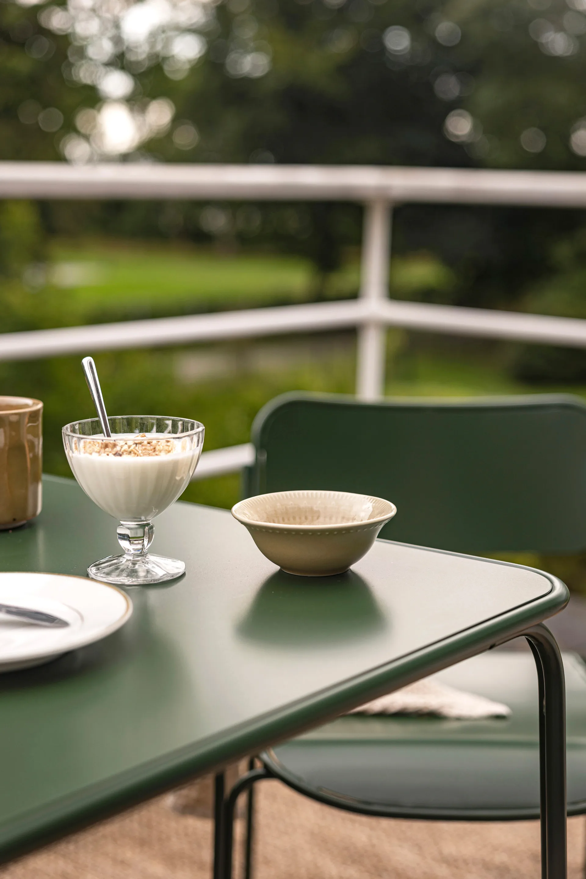 Τραπέζι Table Libelle 70x70 εκ., Πράσινο Grythyttan Stålmöbler