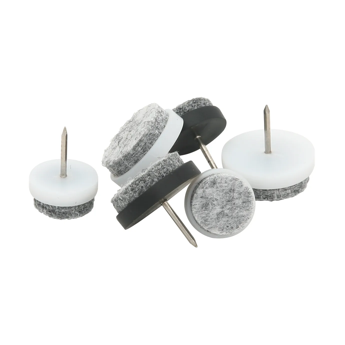 Guardian προστατευτικά επίπλων με καρφί Ø24 mm 8-pack, Μάυρο Guardian