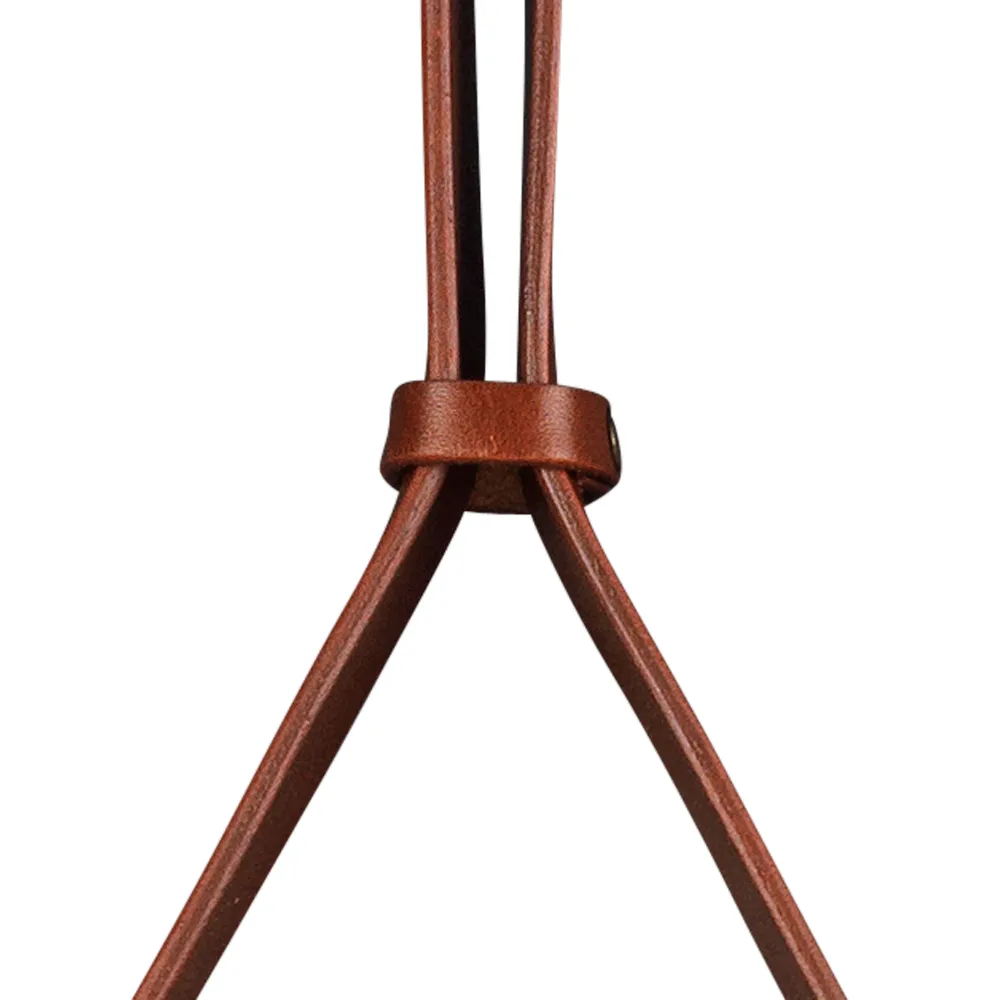 Adnet στρογγυλός καθρέφτης, Brown, large GUBI