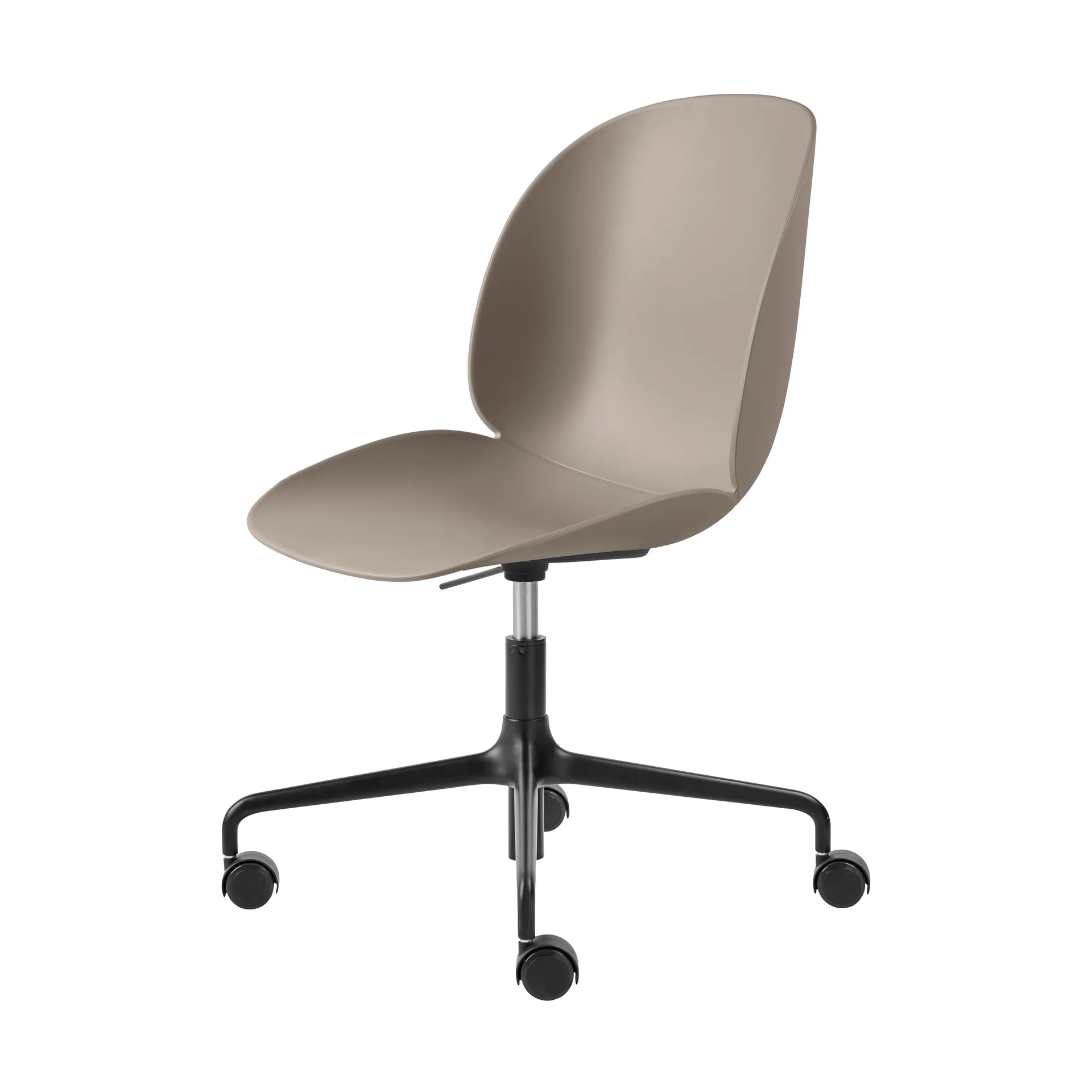 Καρέκλα γραφείου Beetle Meeting Chair, New beige-black GUBI