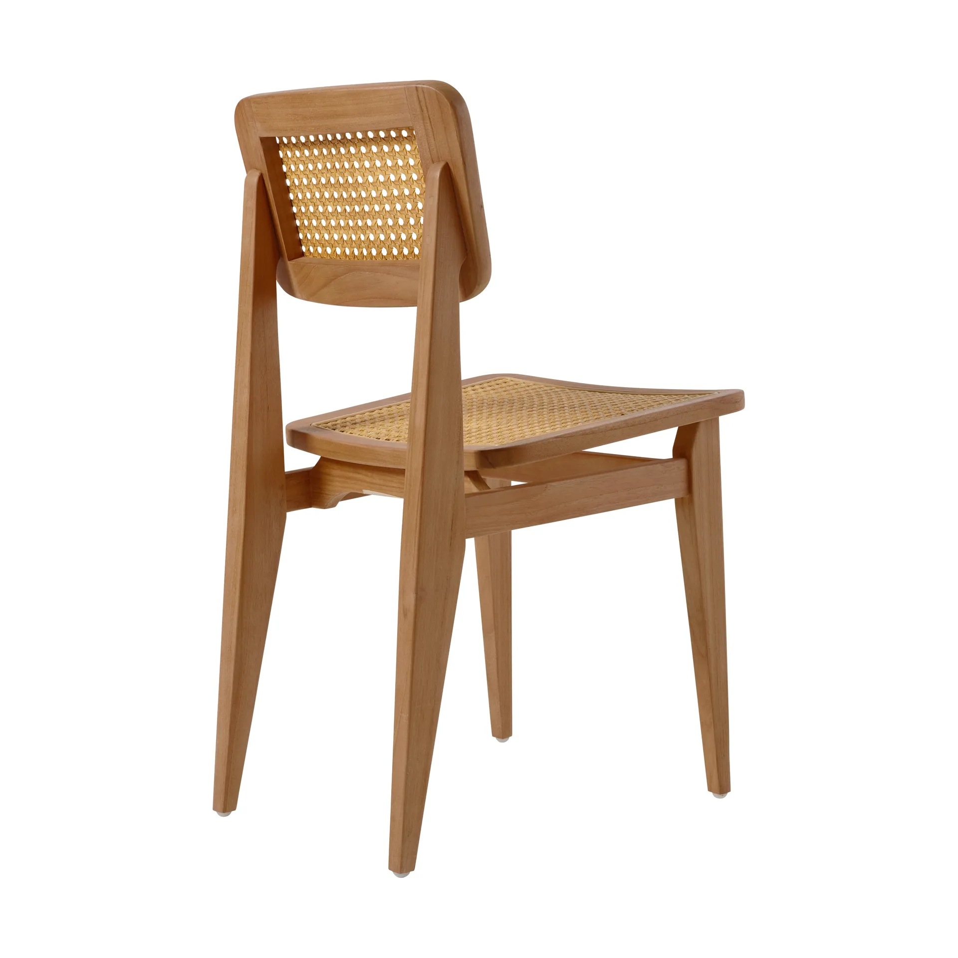 C-chair Outdoor καρέκλα, All french cane-natural teak GUBI