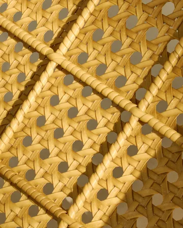 C-chair Outdoor καρέκλα - All french cane-natural teak - GUBI