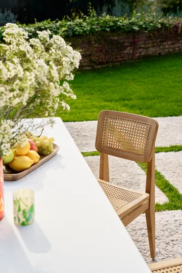 C-chair Outdoor καρέκλα - All french cane-natural teak - GUBI