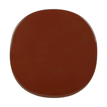 Carmel Bistro τραπεζάκι σαλονιού 75x75 εκ. - Rock red-black semi matt - GUBI