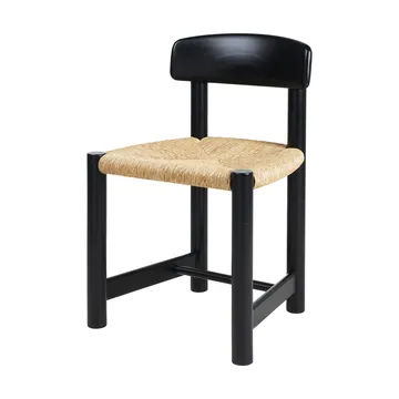 Daumiller Side Chair καρέκλα - Natural Rush-brown/black pine - GUBI