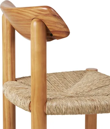 Daumiller Side Chair καρέκλα - Natural Rush-golden pine - GUBI