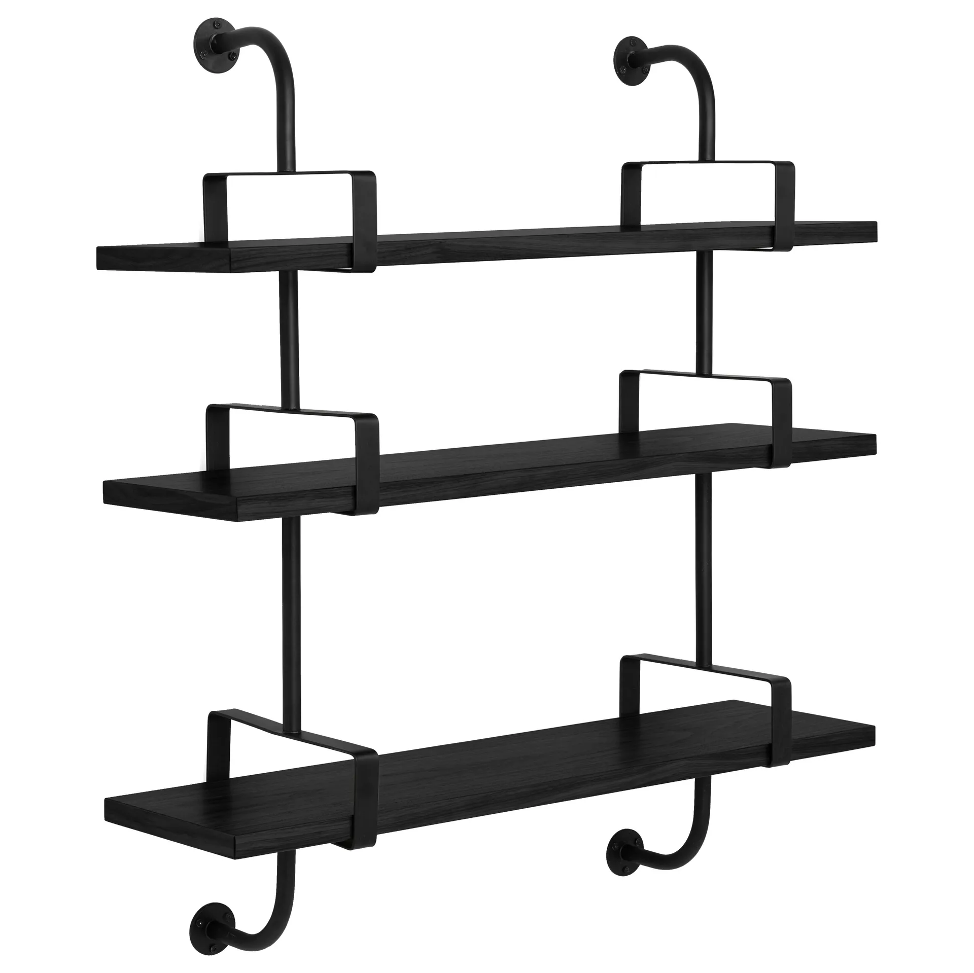 Démon shelf 3 ράφι 95 cm, δεσποτάκι με μαύρη βαφή GUBI