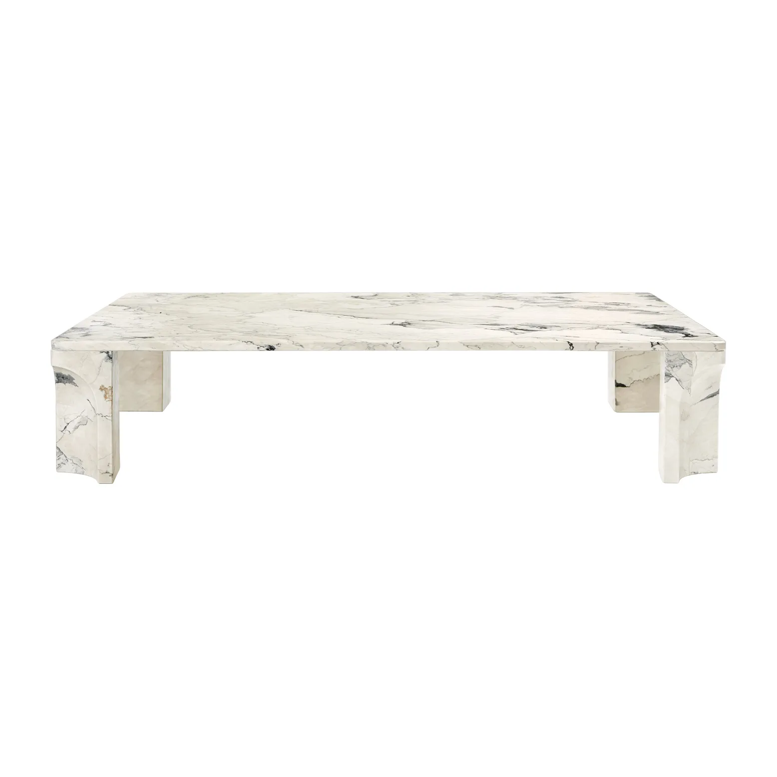 Τραπεζάκι σαλονιού Doric 80x140 cm, Electric grey GUBI