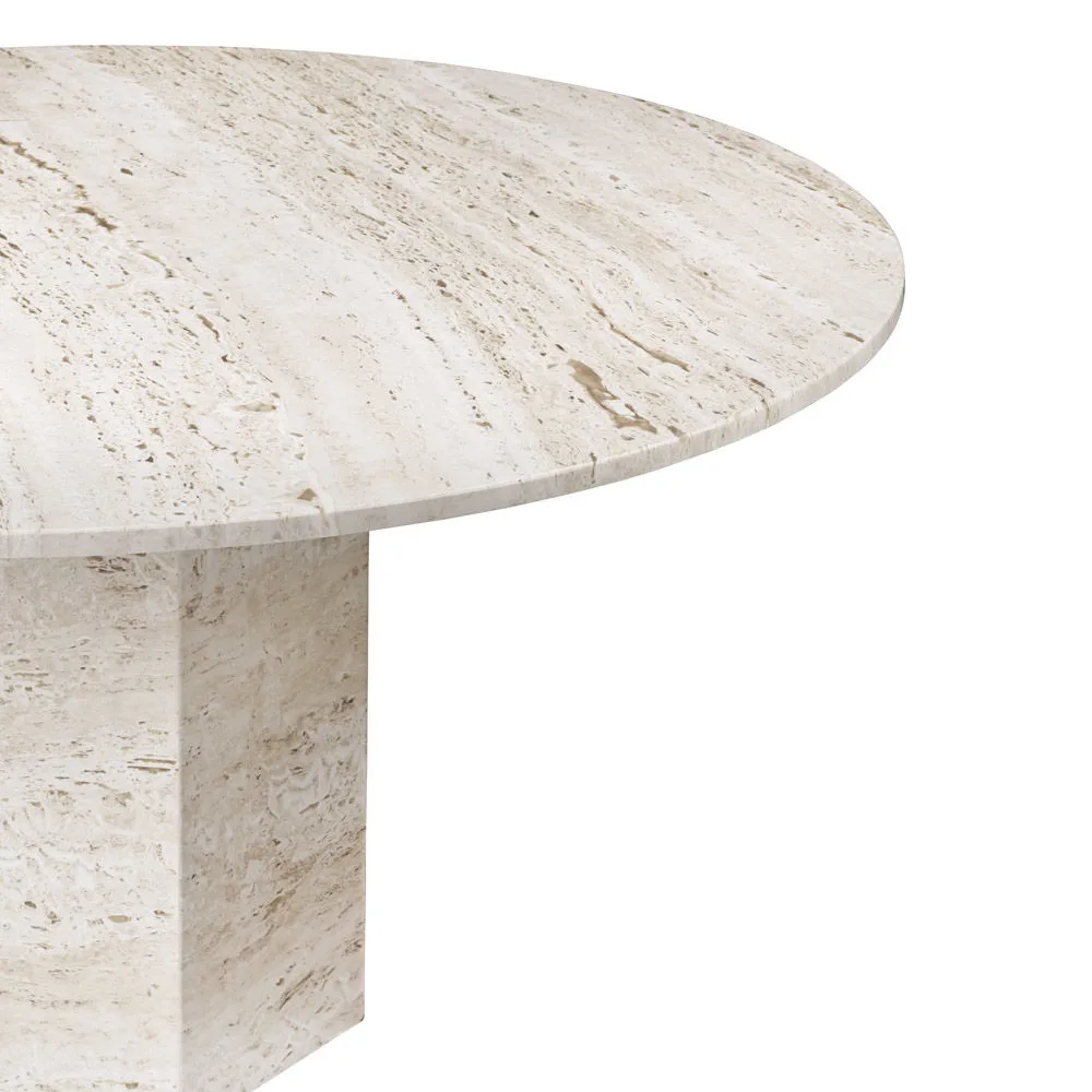 Epic τραπεζάκι σαλονιού, Άσπρο, Ø80 GUBI