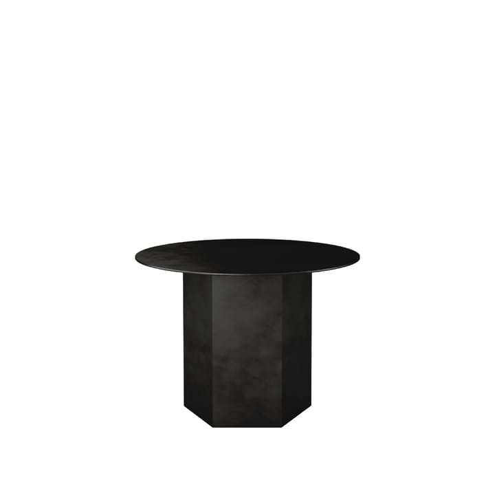Epic Steel τραπεζάκι σαλονιού - Midnight black, Ø60cm - GUBI