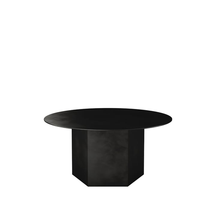 Epic Steel τραπεζάκι σαλονιού - Midnight black, Ø80cm - GUBI