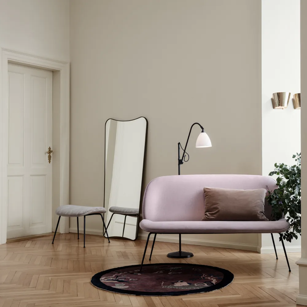 Καθρέφτης F.A.33, black brass, Μεγάλο GUBI