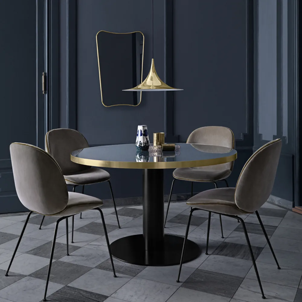 Καθρέφτης F.A.33, black brass, Μεγάλο GUBI